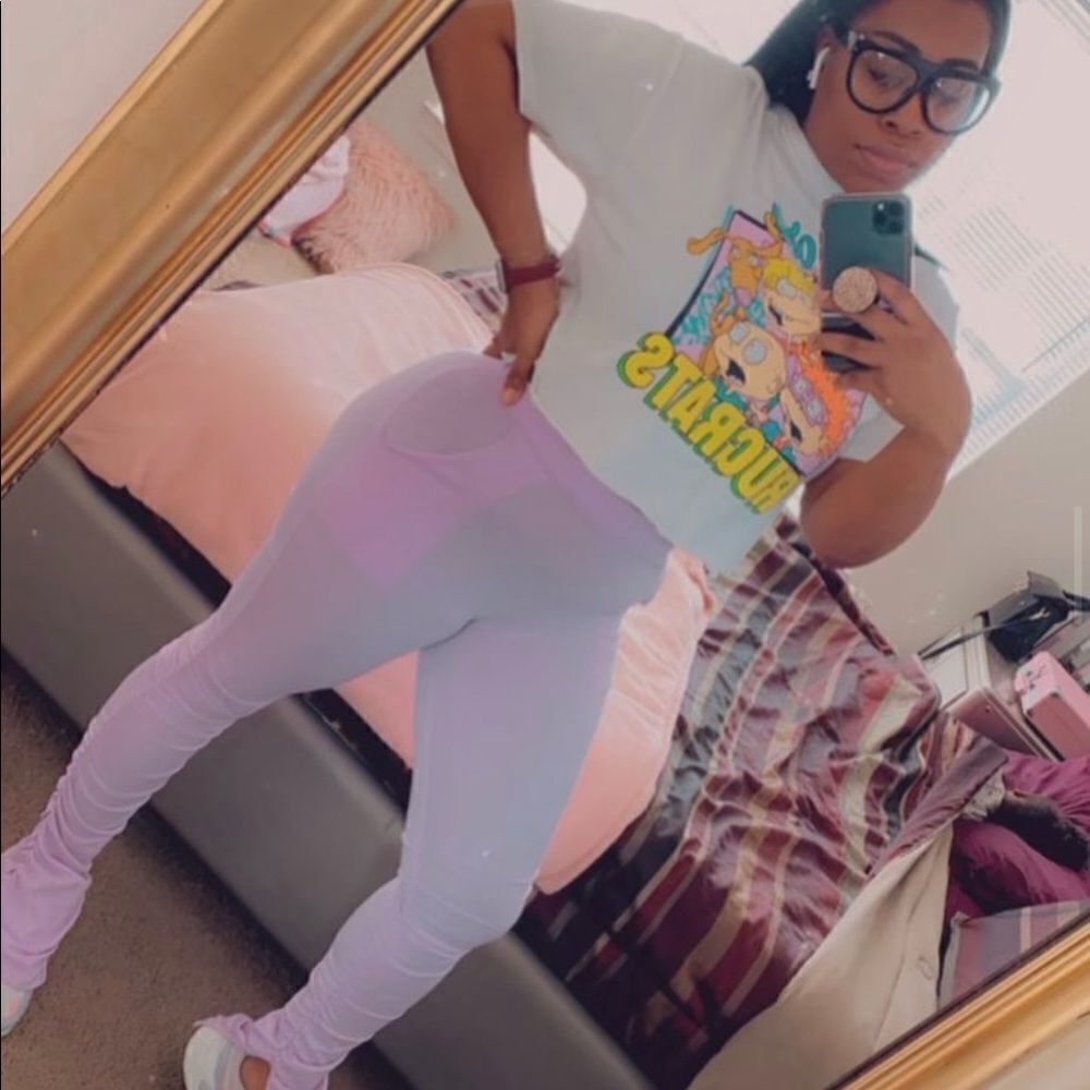 Stacked pants 
